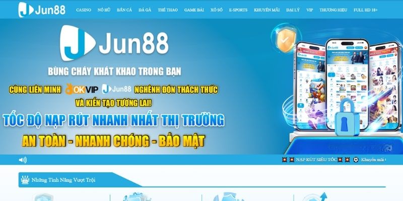 Tìm hiểu thông tin về Jun88